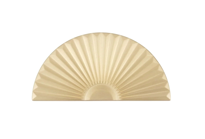 Maner pentru mobila Alper, finisaj alama mata CB, 64 mm [1]