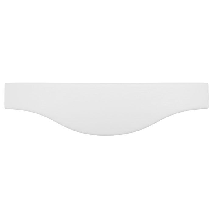 Maner pentru mobila Alvera, finisaj alb mat, L:150 mm [6]