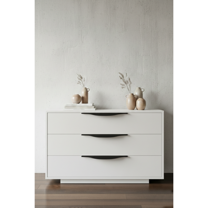 Maner pentru mobila Alvera, finisaj negru mat, L:250 mm [3]