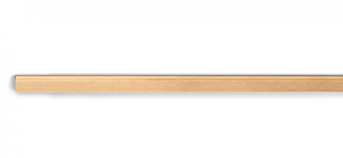 Maner pentru mobila Angle, finisaj alama shadow periata, L 100 mm [4]