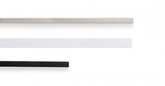 Maner pentru mobila Angle, finisaj alb mat, L 1480 mm [2]