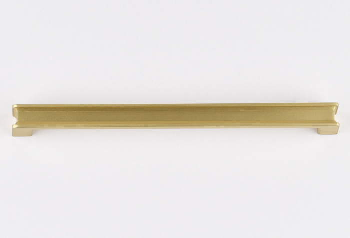 Maner pentru mobila Aron, finisaj alama satin CB, 192 mm [3]