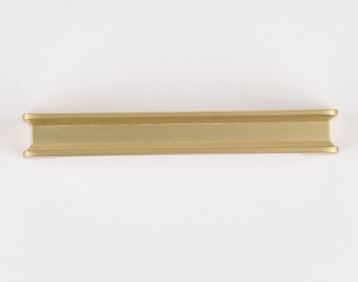 Maner pentru mobila Aron, finisaj alama satin CB, 96 mm [2]