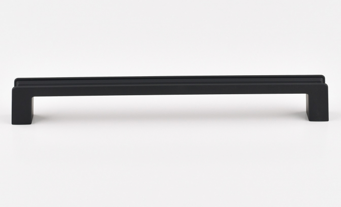 Maner pentru mobila Aron, finisaj negru mat CB, 192 mm [4]