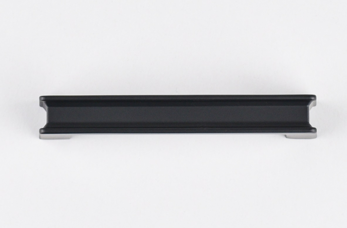Maner pentru mobila Aron, finisaj negru mat CB, 96 mm [2]
