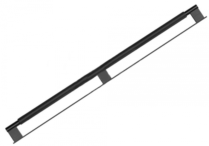 Maner pentru mobila Arpa Plate, finisaj negru periat, L 1216 mm [4]