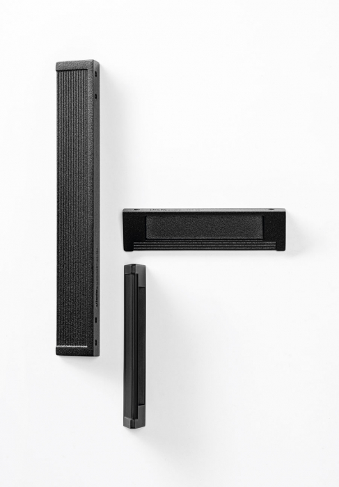 Maner pentru mobila Backk, finisaj negru texturat, L:212 mm [5]