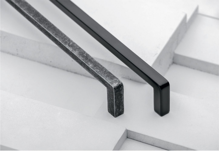 Maner pentru mobila Bagio, finisaj negru mat GT, L:168 mm [5]