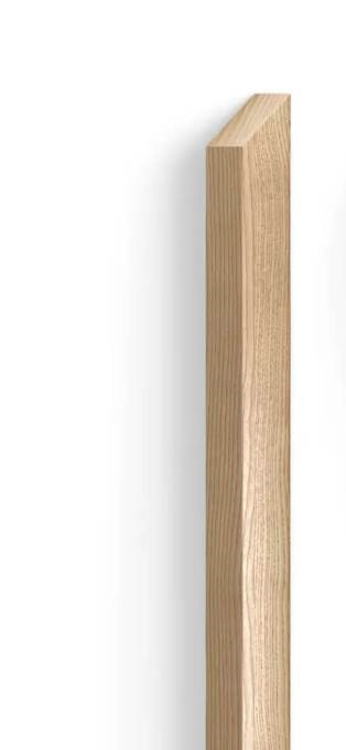 Maner pentru mobila Barcco, finisaj frasin, L:200 mm [2]