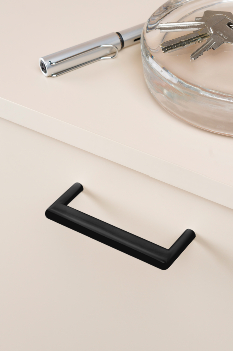 Maner pentru mobila Beam, finisaj negru mat, L:104 mm [4]