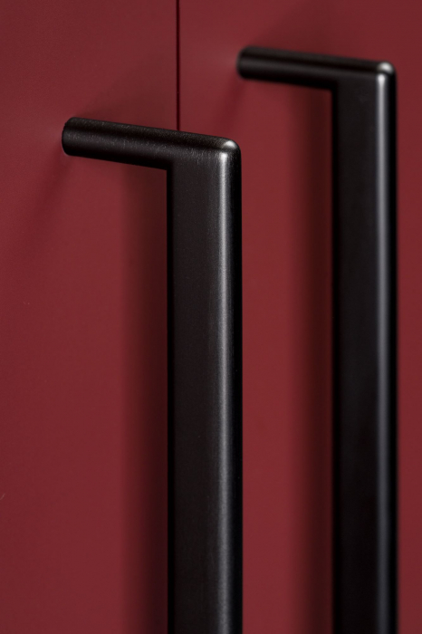 Maner pentru mobila Beam, finisaj negru titan, L:168 mm [4]