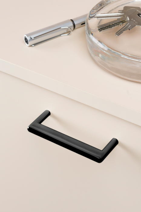 Maner pentru mobila Beam, finisaj negru titan lustruit, L:104 mm [4]