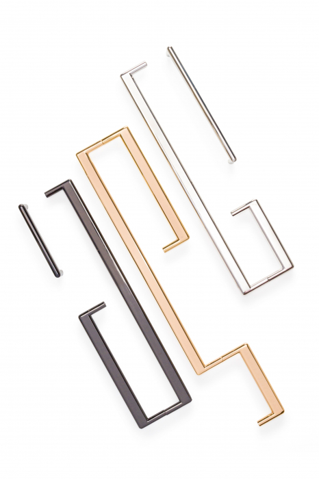 Maner pentru mobila Beam, finisaj negru titan lustruit, L:328 mm [6]