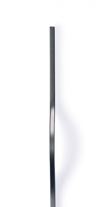 Maner pentru mobila Brave, finisaj gri metalizat, L:400 mm [2]