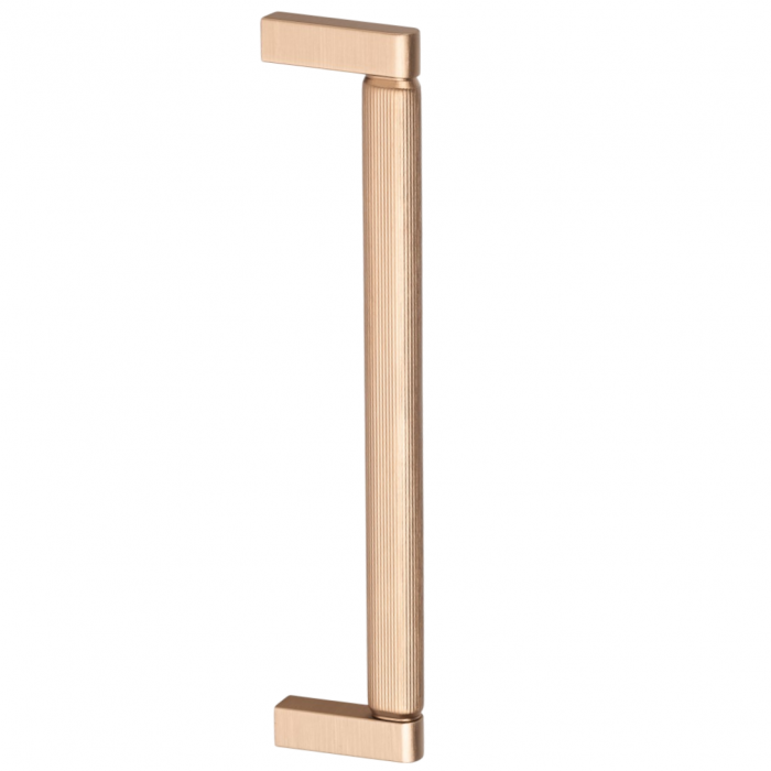 Maner pentru mobila Brooklyn Big, finisaj alama cava periata, L:466 mm [1]