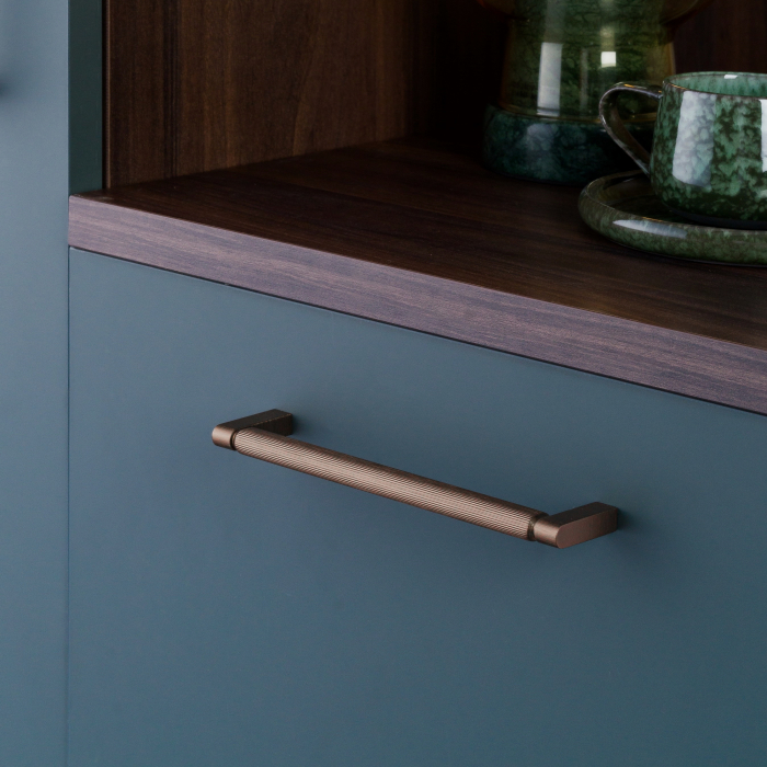 Maner pentru mobila Brooklyn, finisaj bronz periat, L:170 mm [4]