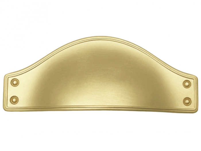 Maner pentru mobila Calypso, finisaj alama satin CB, 64 mm [2]
