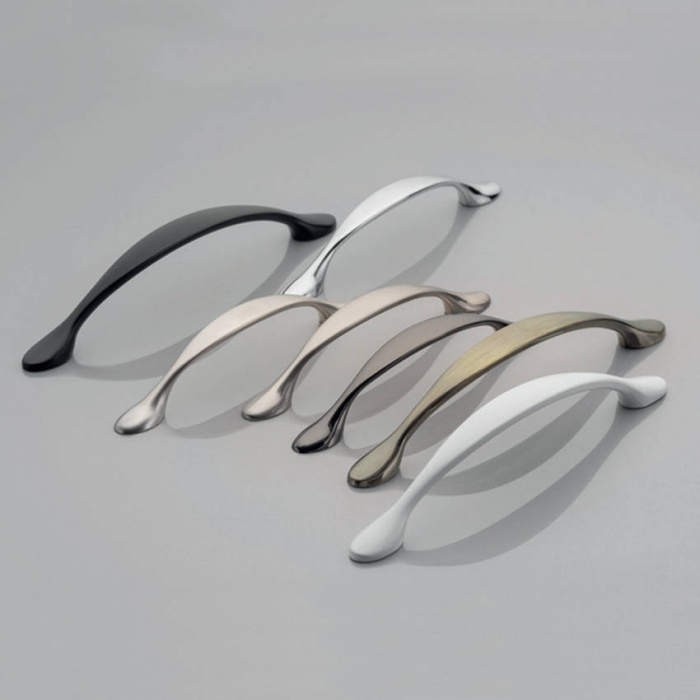 Maner pentru mobila Camaio, finisaj nichel satin, L:160 mm [4]