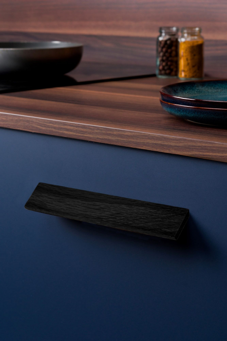 Maner pentru mobila Cano, finisaj negru mat lacuit, L:360 mm [4]