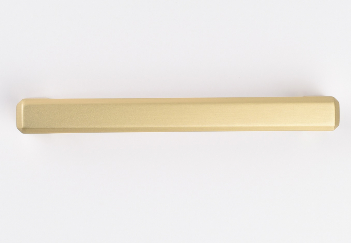 Maner pentru mobila Carli, finisaj alama satin CB, 160 mm [2]