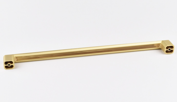Maner pentru mobila Carli, finisaj alama satin CB, 320 mm [4]