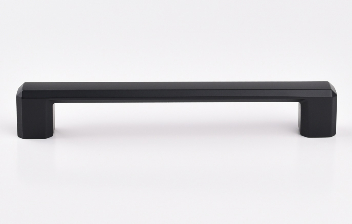 Maner pentru mobila Carli, finisaj negru mat CB, 160 mm [4]