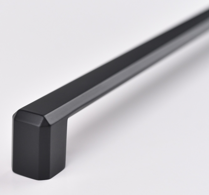 Maner pentru mobila Carli, finisaj negru mat CB, 320 mm [3]