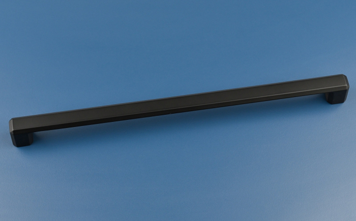 Maner pentru mobila Carli, finisaj negru mat CB, 320 mm [5]