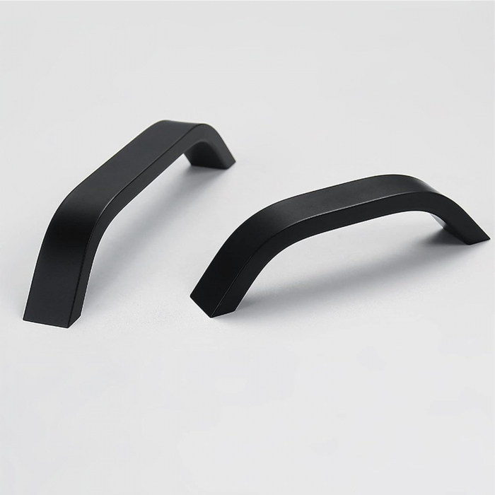 Maner pentru mobila Clarion, finisaj negru mat, L:142 mm [6]