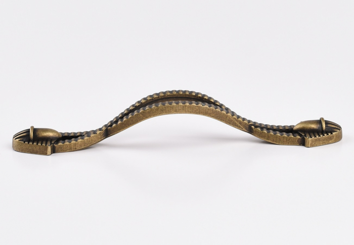 Maner pentru mobila Cleopatra, finisaj alama antichizata CB, 128 mm [4]