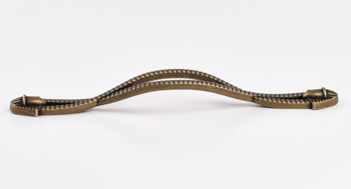 Maner pentru mobila Cleopatra, finisaj alama antichizata CB, 192 mm [4]