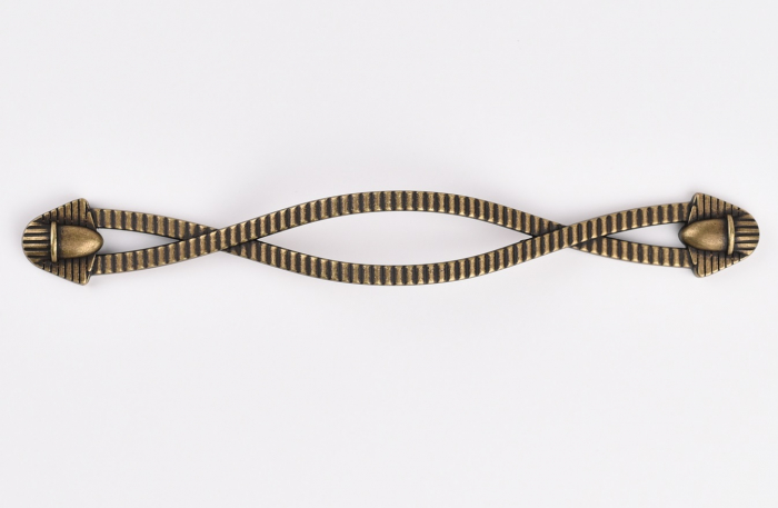 Maner pentru mobila Cleopatra, finisaj alama antichizata CB, 192 mm [2]