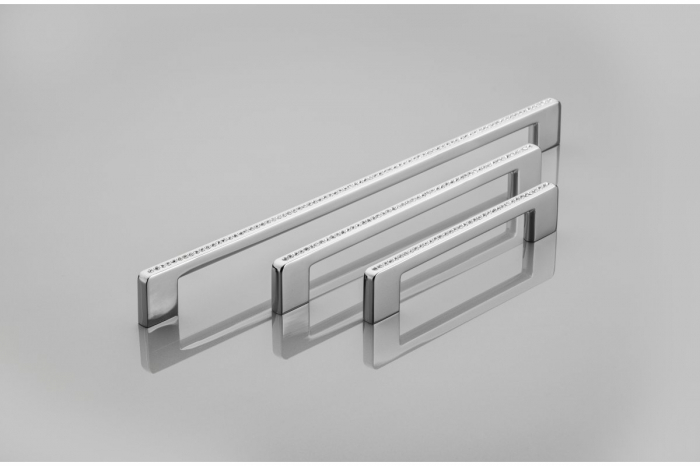 Maner pentru mobila Cra 14, crom lucios GT, L:166 mm [3]