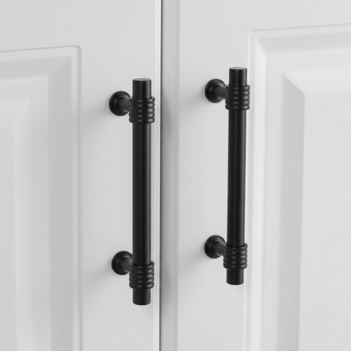 Maner pentru mobila Cruz, finisaj negru mat [5]