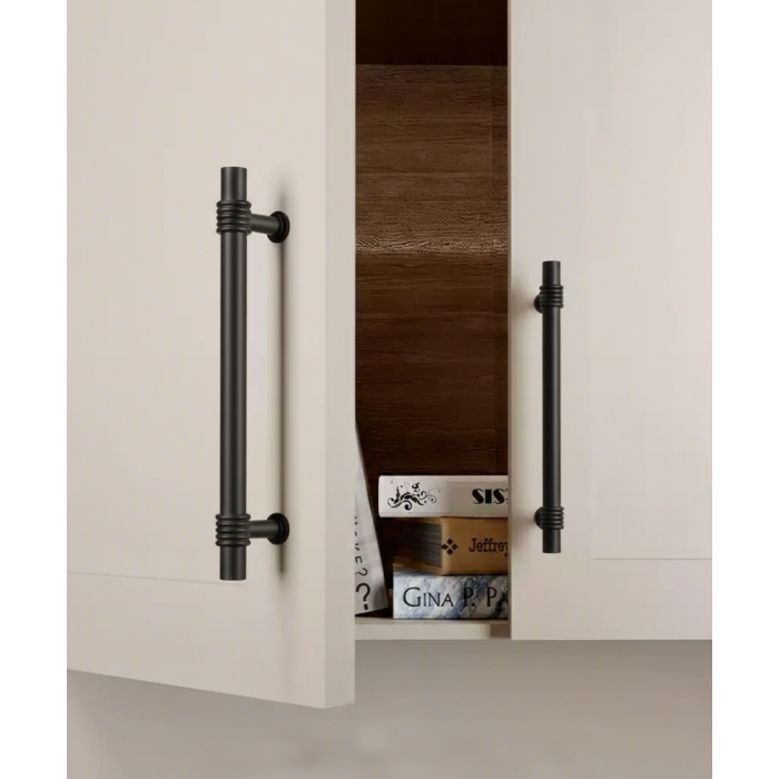 Maner pentru mobila Cruz, finisaj negru mat [4]