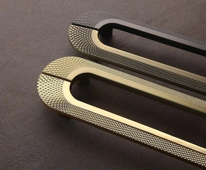 Maner pentru mobila Dax, finisaj negru mat CB, 224 mm [4]