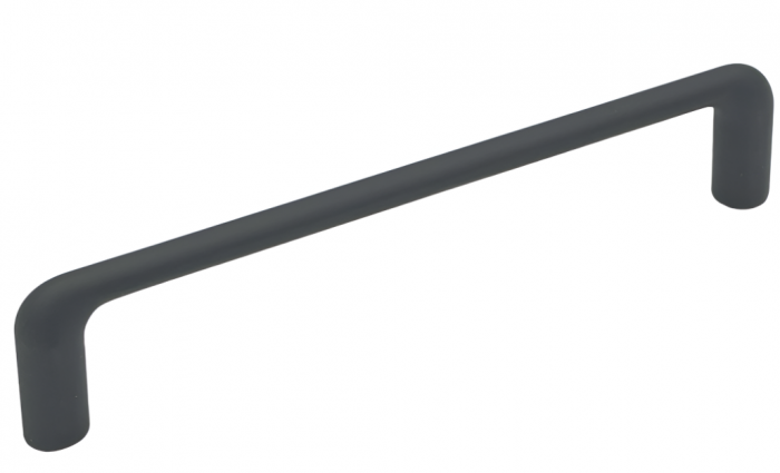 Maner pentru mobila Delgot, finisaj negru cobalt, L:138 mm [1]