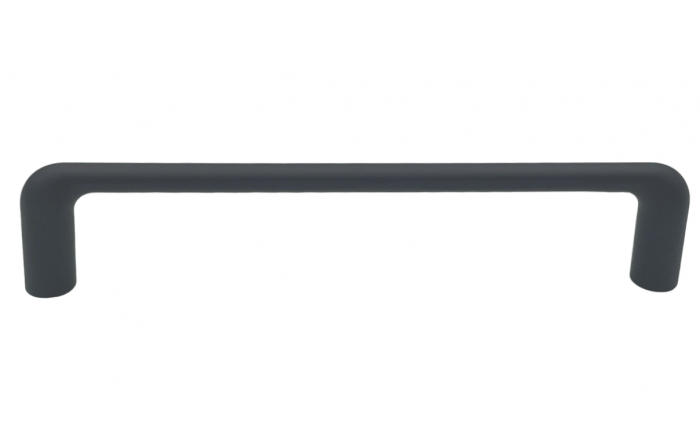 Maner pentru mobila Delgot, finisaj negru cobalt, L:138 mm [2]