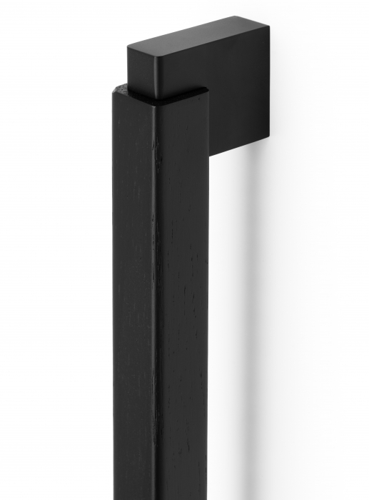 Maner lung pentru mobila Duo Big, finisaj negru mat lacuit, L:1016 mm [2]