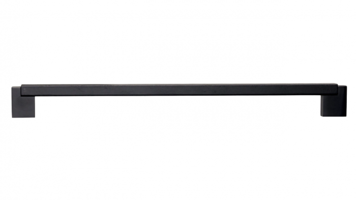 Maner pentru mobila Duo Mini, finisaj negru mat lacuit, L:354.6 mm [2]