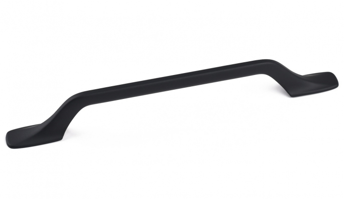 Maner pentru mobila Elias, finisaj negru mat CB, 160 mm [1]