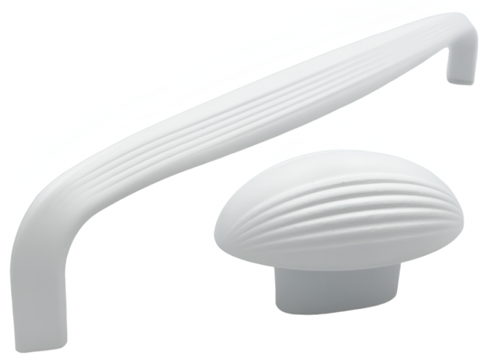 Maner pentru mobila Eluno, finisaj alb, L:232.2 mm [4]