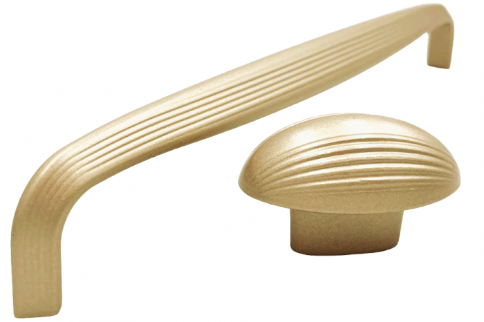 Maner pentru mobila Eluno, finisaj auriu, L:232.2 mm [4]