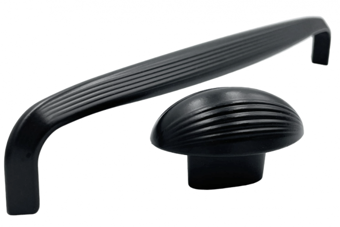 Maner pentru mobila Eluno, finisaj negru grafit, L:232.2 mm [4]