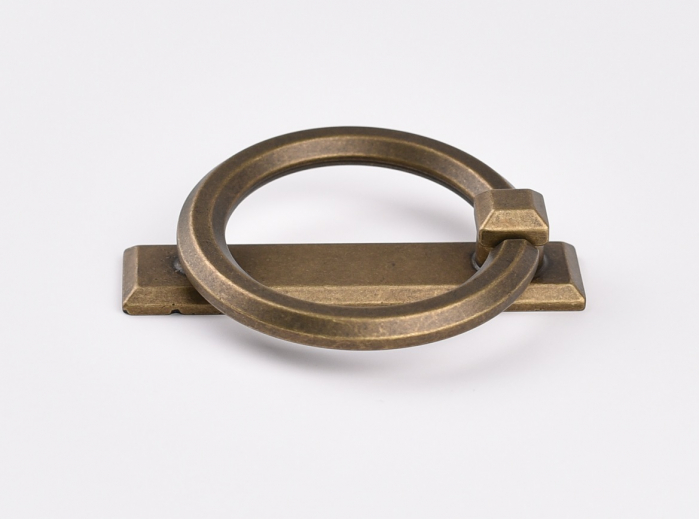 Maner pentru mobila Enzo Line, finisaj alama antichizata CB, 64 mm [3]