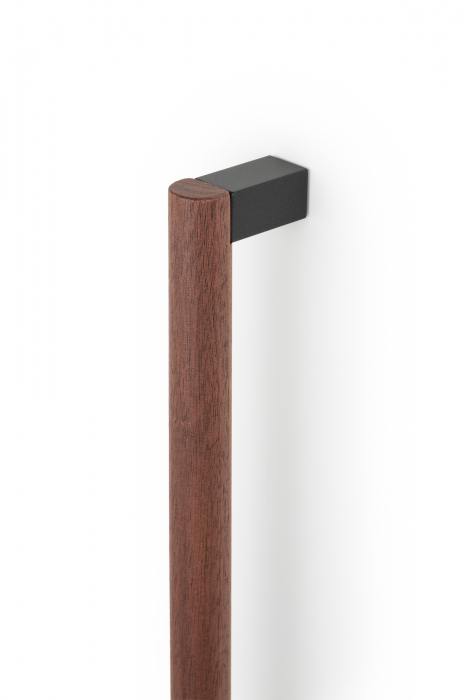 Maner pentru mobila Eto, finisaj gri lava/nuc, L:1006.6 mm [2]