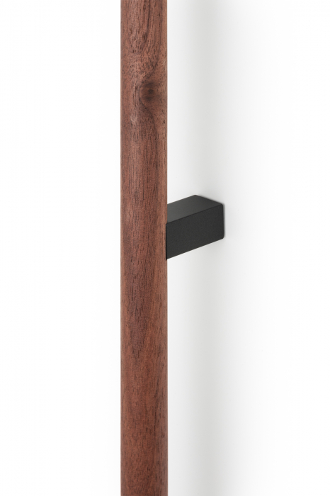 Maner pentru mobila Eto, finisaj gri lava/nuc, L:1006.6 mm [3]