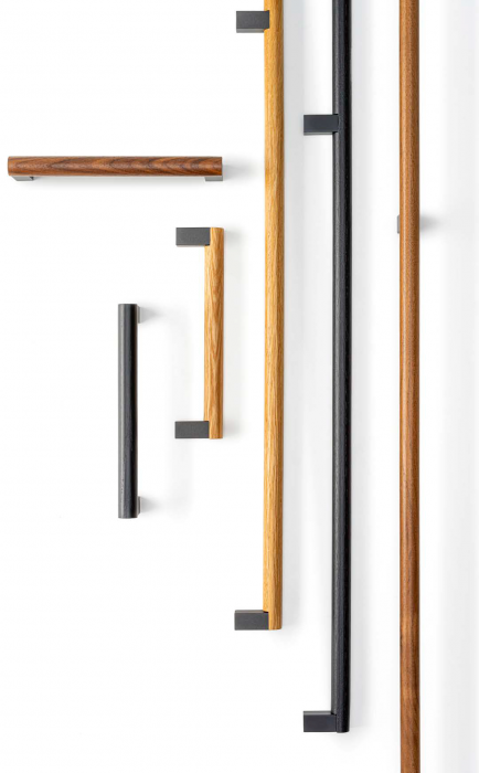 Maner pentru mobila Eto, finisaj gri lava/stejar, L:1006.6 mm [6]