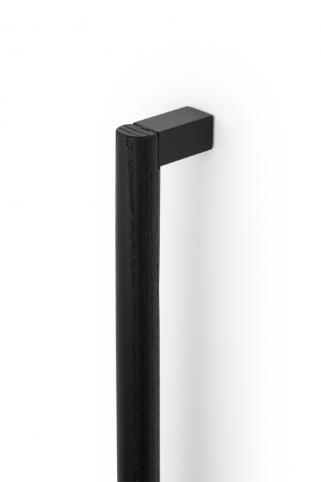 Maner pentru mobila Eto, finisaj negru mat/negru mat lacuit, L:1006.6 mm [2]