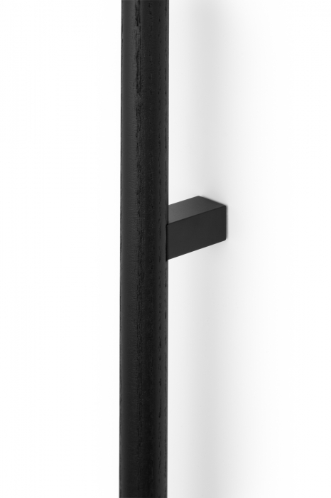 Maner pentru mobila Eto, finisaj negru mat/negru mat lacuit, L:1006.6 mm [3]